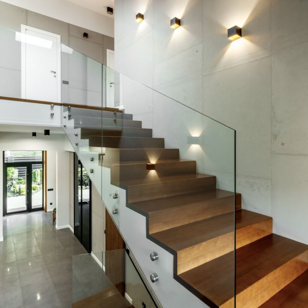 Glass Stair Railings